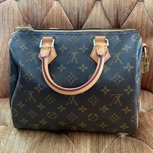 AUTHENTIC LOUIS VUITTON SPEEDY BANDOULIÈRE 25